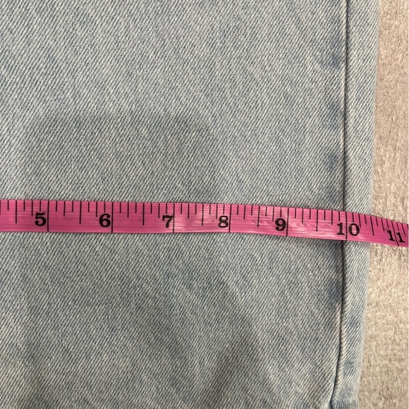 [W24Ins30”]Twik R&B light washed wide leg High Rise Denim Jeans - Picture 5 of 8